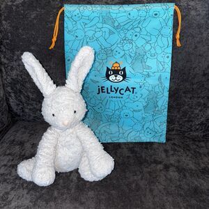 Jellycat Fuddlewuddle Grey Bunny Rabbit - Retired / Discontinued
